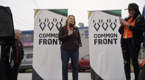 Bea Bruske speaking
