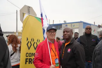 ATU 569-Edmonton President and ATU 113-Toronto President Marvin Alfred